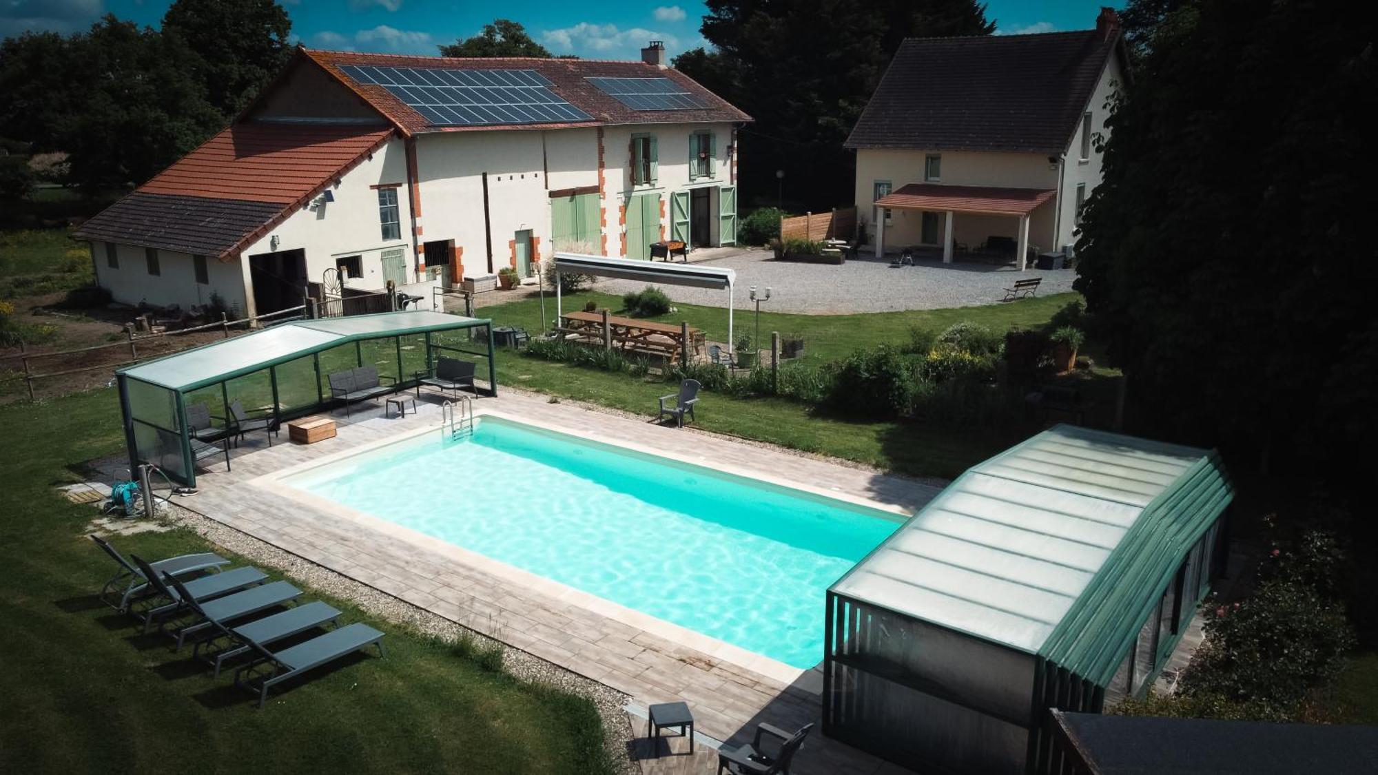 Bed and Breakfast Les Malvaux Huriel Exterior foto